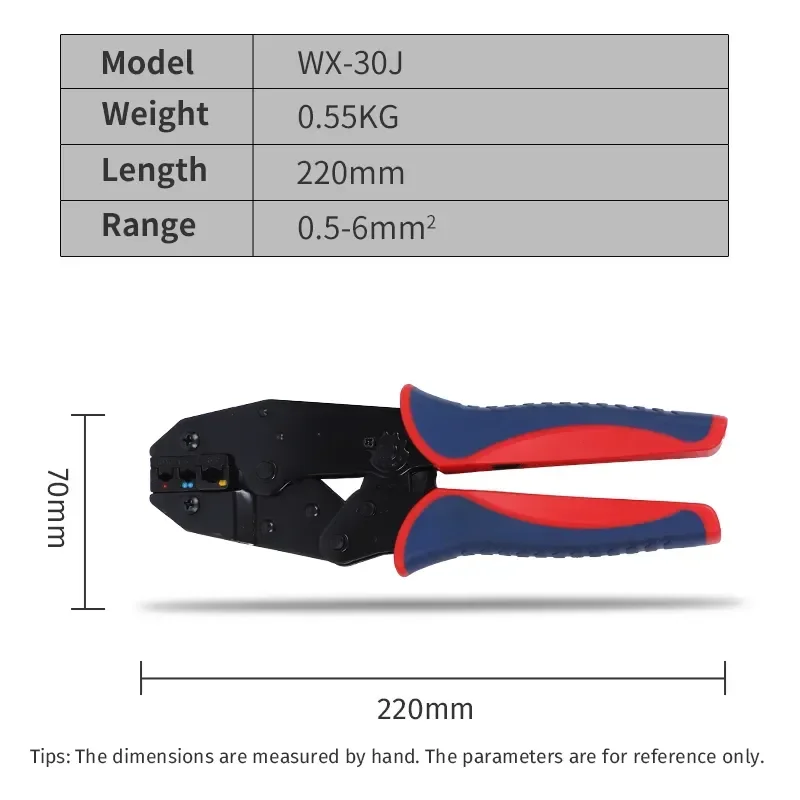 Crimping Tools Kit for Insulation Terminals RV/SV/MDD/FDD/BV Wire Crimping Pliers Connectors Electrical Tool