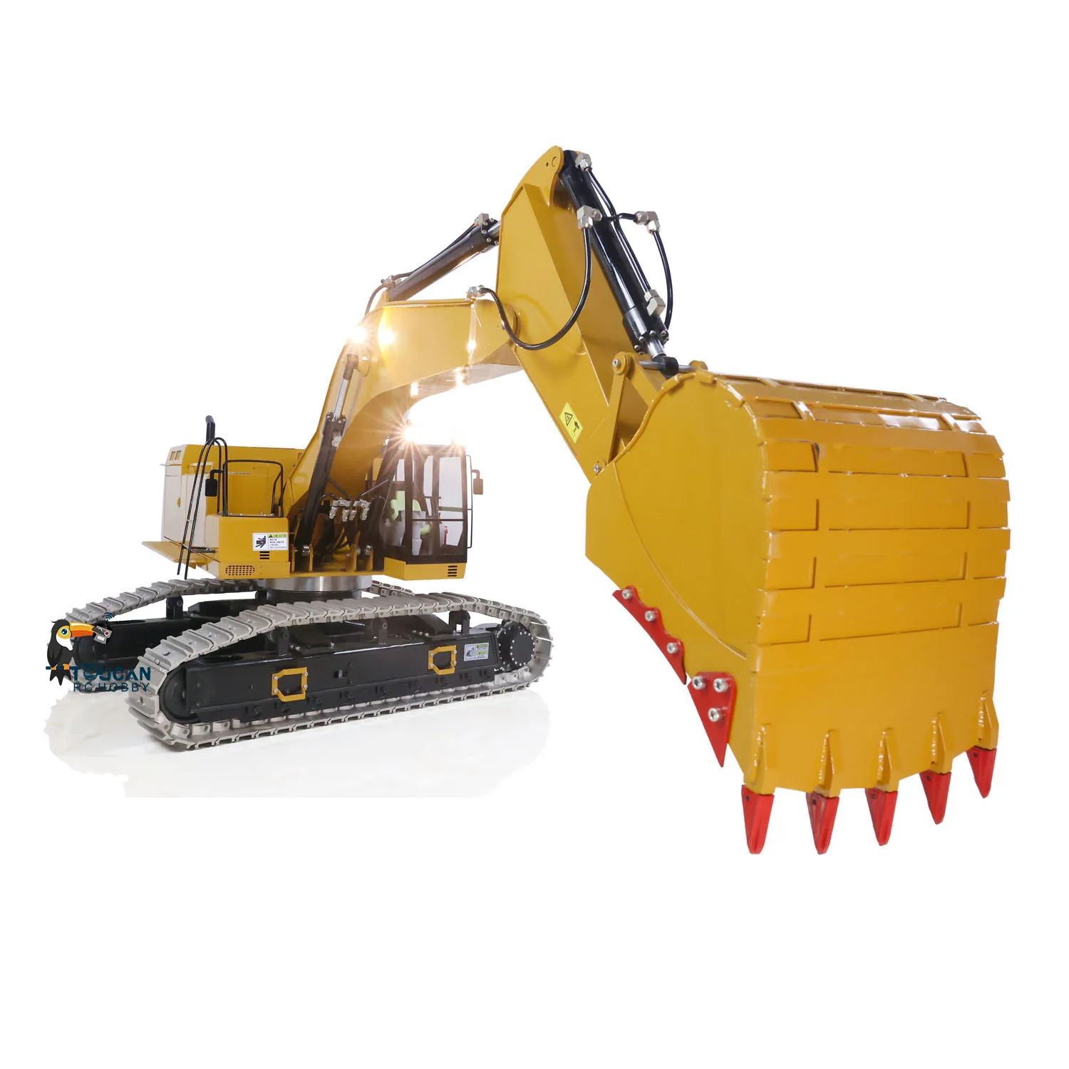 1/8 390F RC Hydraulic Excavator Metal Heavy Duty Construction Vehicles TOUCAN HOBBY Brushless Motor Models