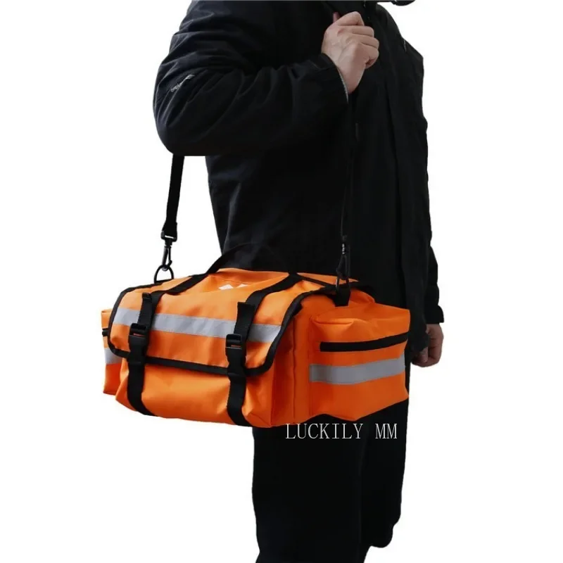 Camping Emergency Aid Responder Bag Empty Trauma Bag for Outdoor Supplies Carry Bag Shoulder Bags