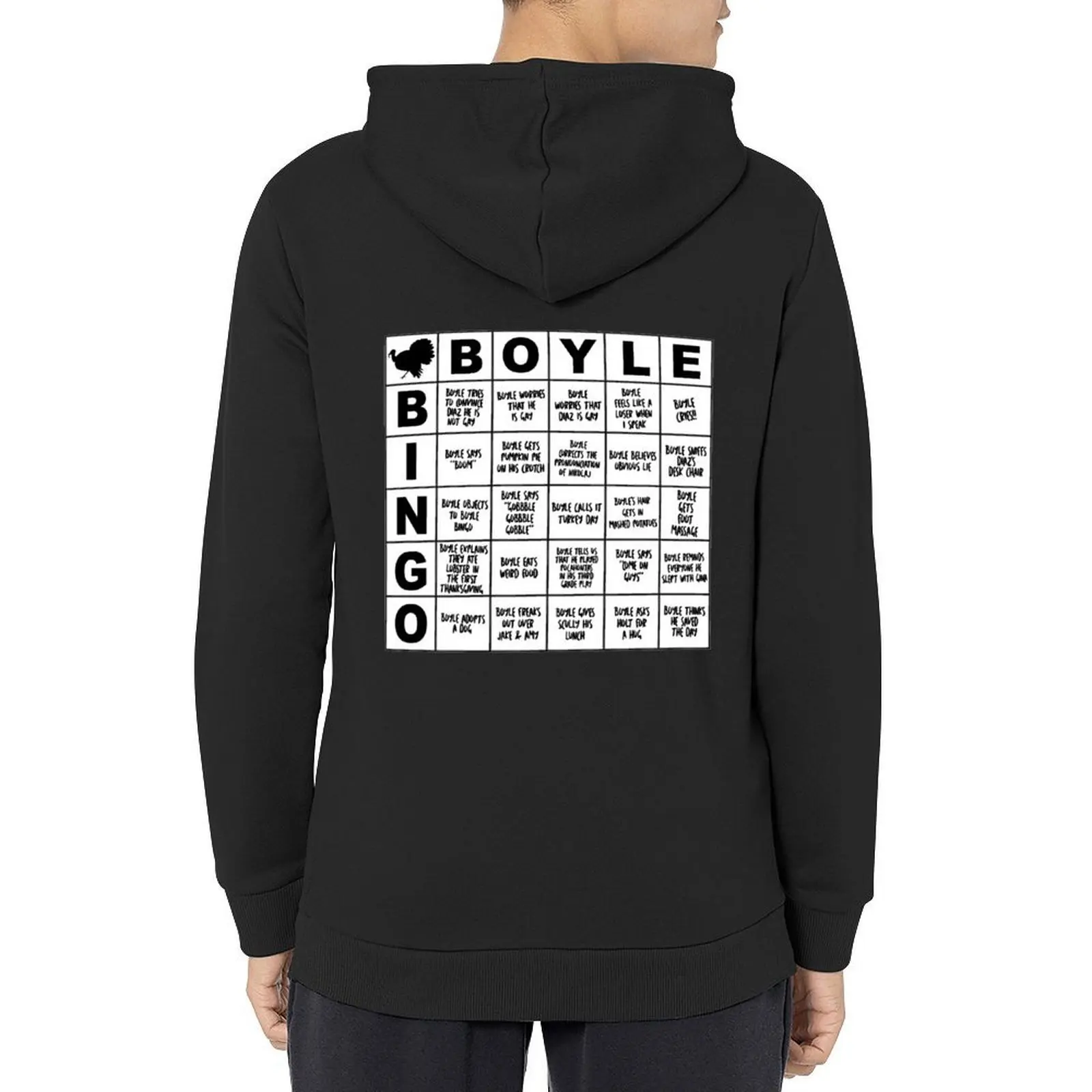 Boyle Bingo - B99 Hoodie korean autumn clothes male clothes japanese style men wear japanese hoodie