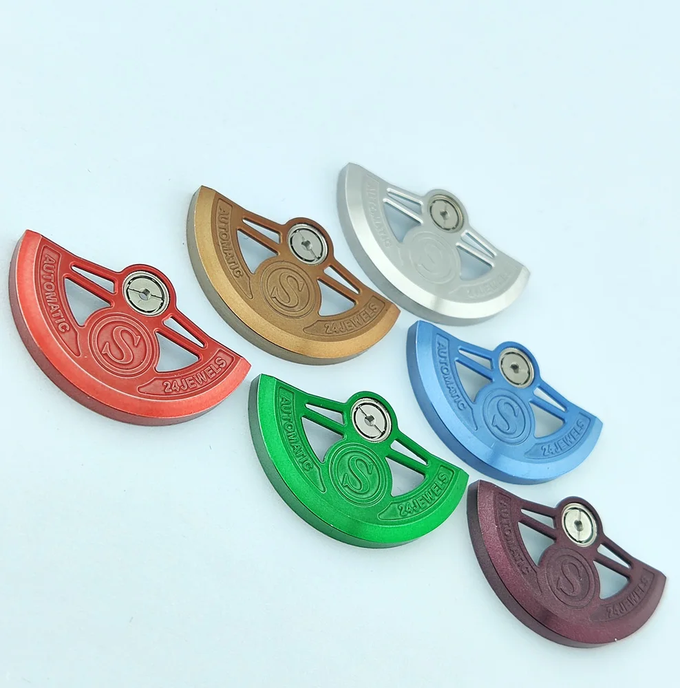 NH35 NH36 นาฬิกาที่กําหนดเอง Oscillating น้ําหนักโรเตอร์ Fit NH34 NH35/36/38/39 4R 6R การเคลื่อนไหวเปลี่ยนชิ้นส่วนที่เข้ากันได้