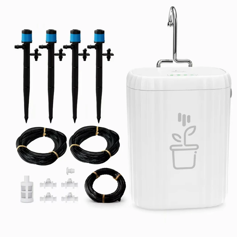 Smart Battery Powered Automatic Drip Irrigation System with App and Remote Control Fast Delivery