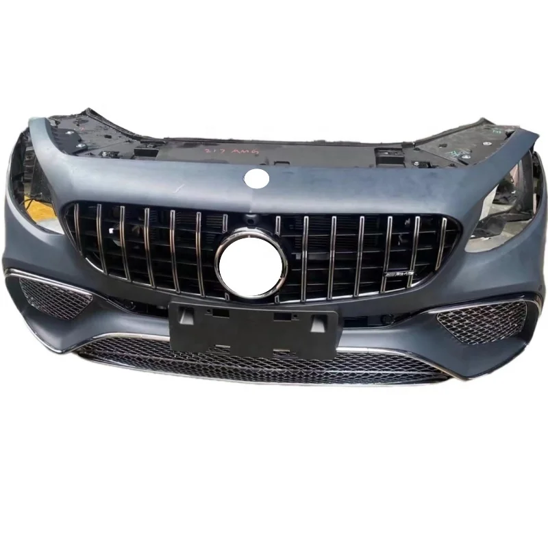 

Б/у высококачественный передний бампер в сборе с радиатором для S65/S63 AMG W217 - установка на болтах, гарантия 6 месяцев