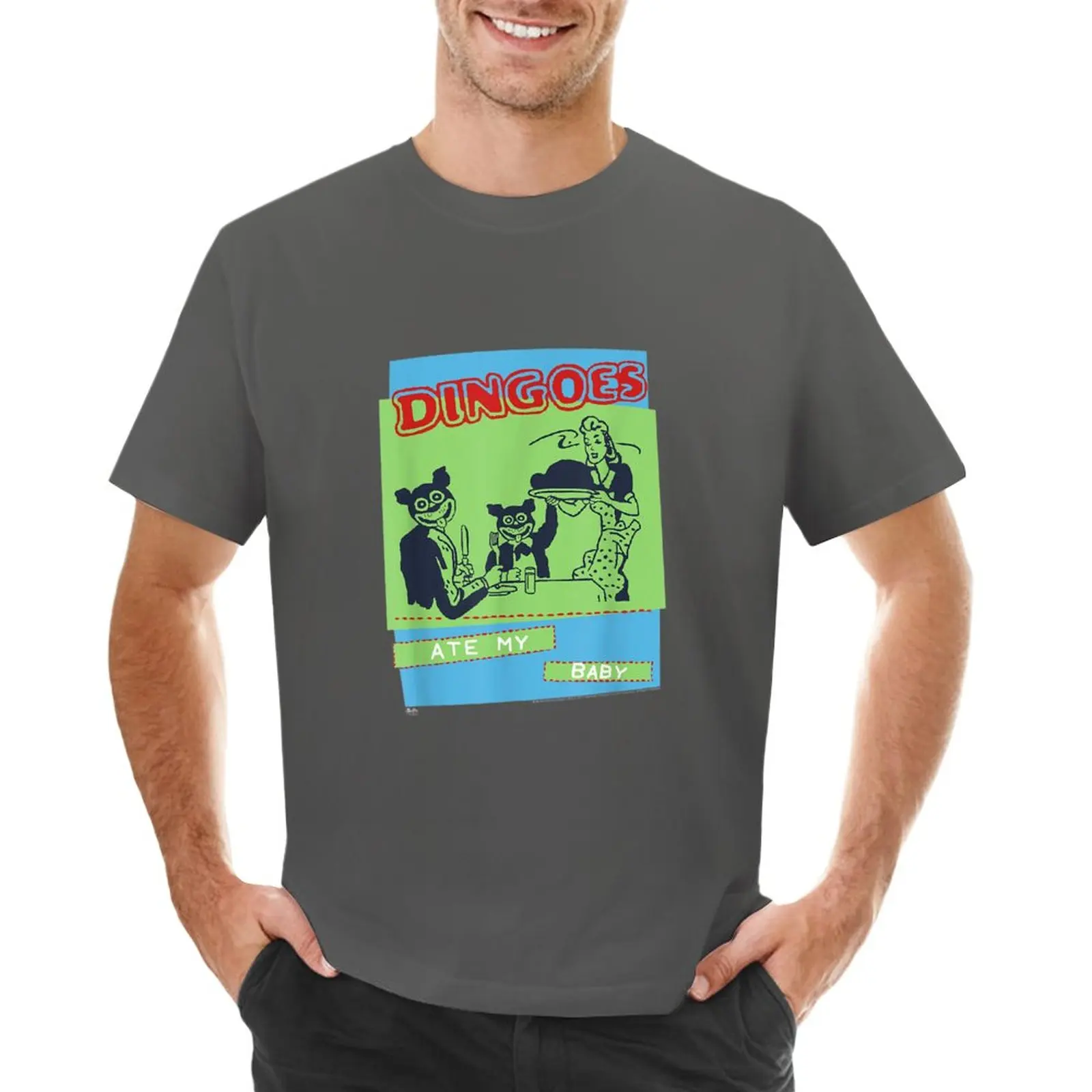 Buffy the Vampirelayer Dingoes Ate My Baby T-Shirt tops aesthetic clothes oversized blacks t shirts for men graphic