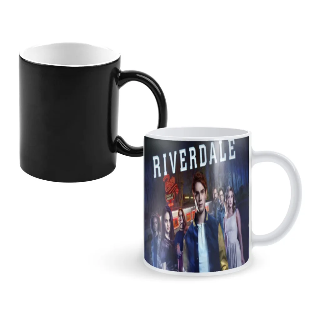 

Snake Riverdale TV Series One Piece Coffee Mugs And Mug Creative Color Change Tea Cup Ceramic Milk Cups Novelty Gifts