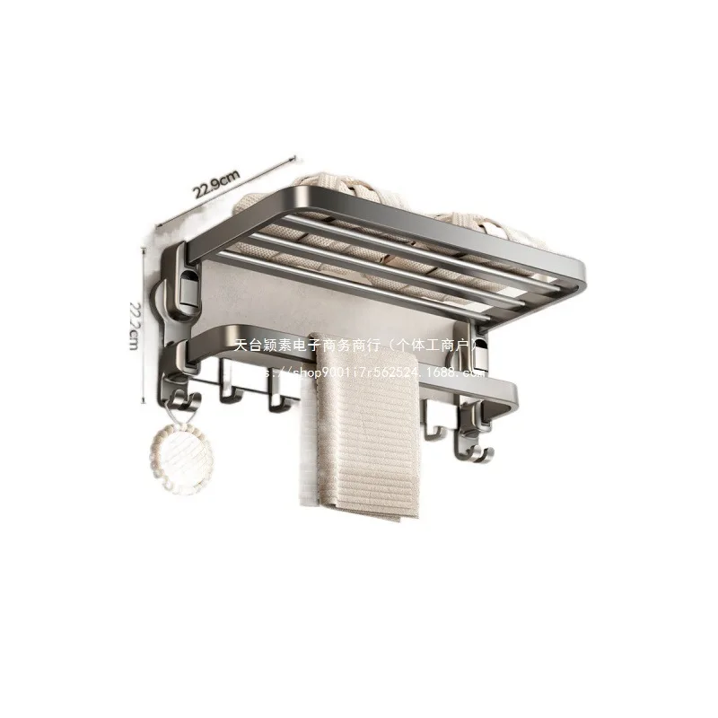 

Suction cup, towel rack, toilet, no punching, towel rack.