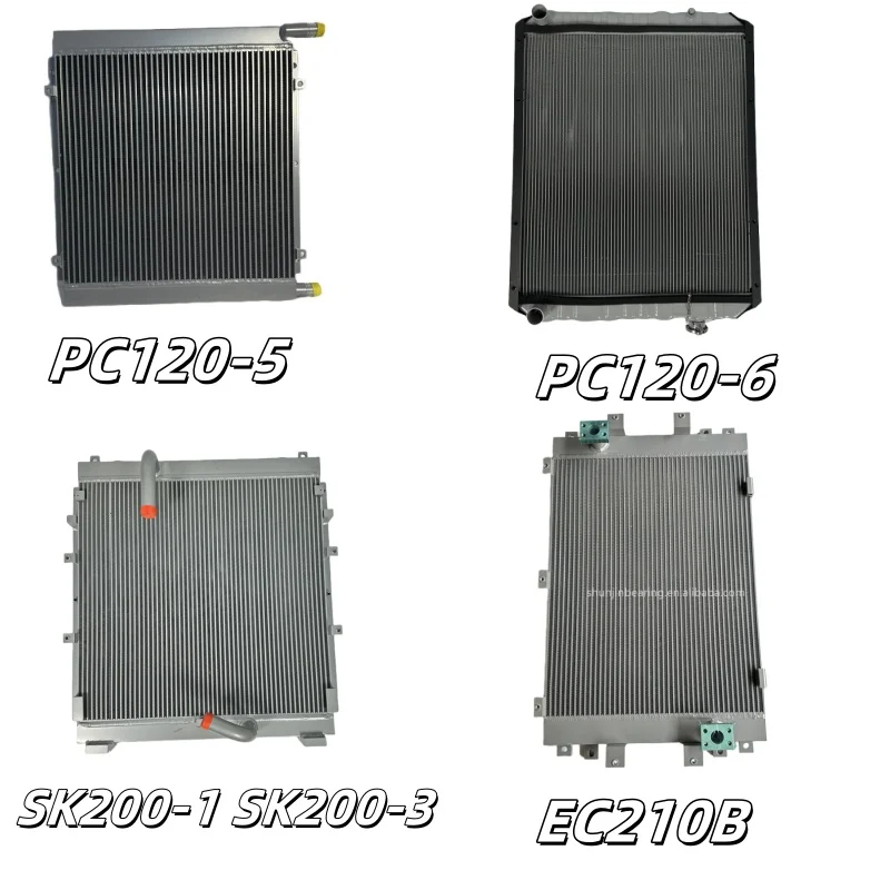 Excavator Radiator Assembly Aluminum Water Radiator for Heavy Equipment Cooling System for Construction Machinery stock