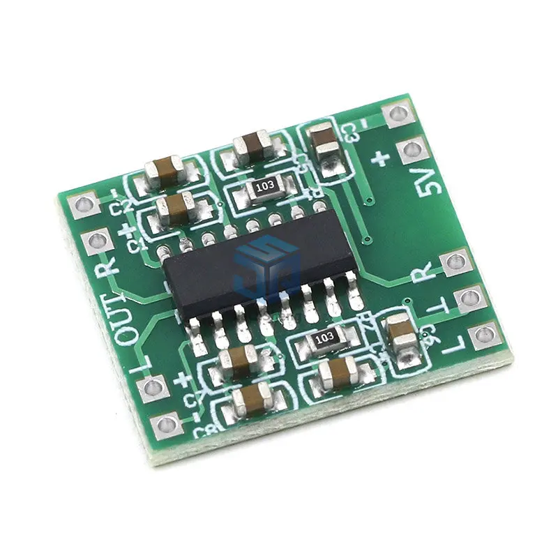 PAM8403 module Super digital amplifier board 2 * 3W Class D digital amplifier board efficient 2.5 to 5V USB power supply