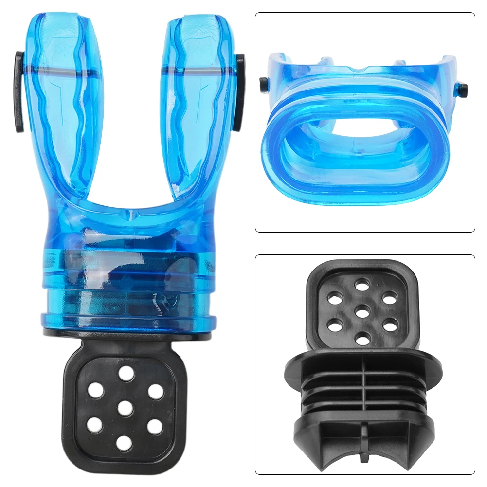 Silicone Non-Snorkel Regulator Diving Mouthpiece Scuba Moldable Bite Mouthpiece Regulator Thermoplastic Snorkel Mouthpiece