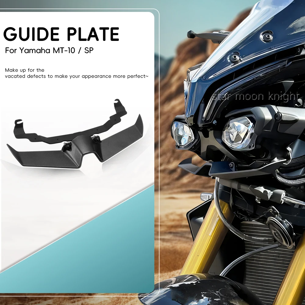 MT10 Motorcycle Front Beak Extension Spoilers For Yamaha MT-10 MT 10 SP 2022-2024 Accessories Aerodynamic Wind Wing Plate