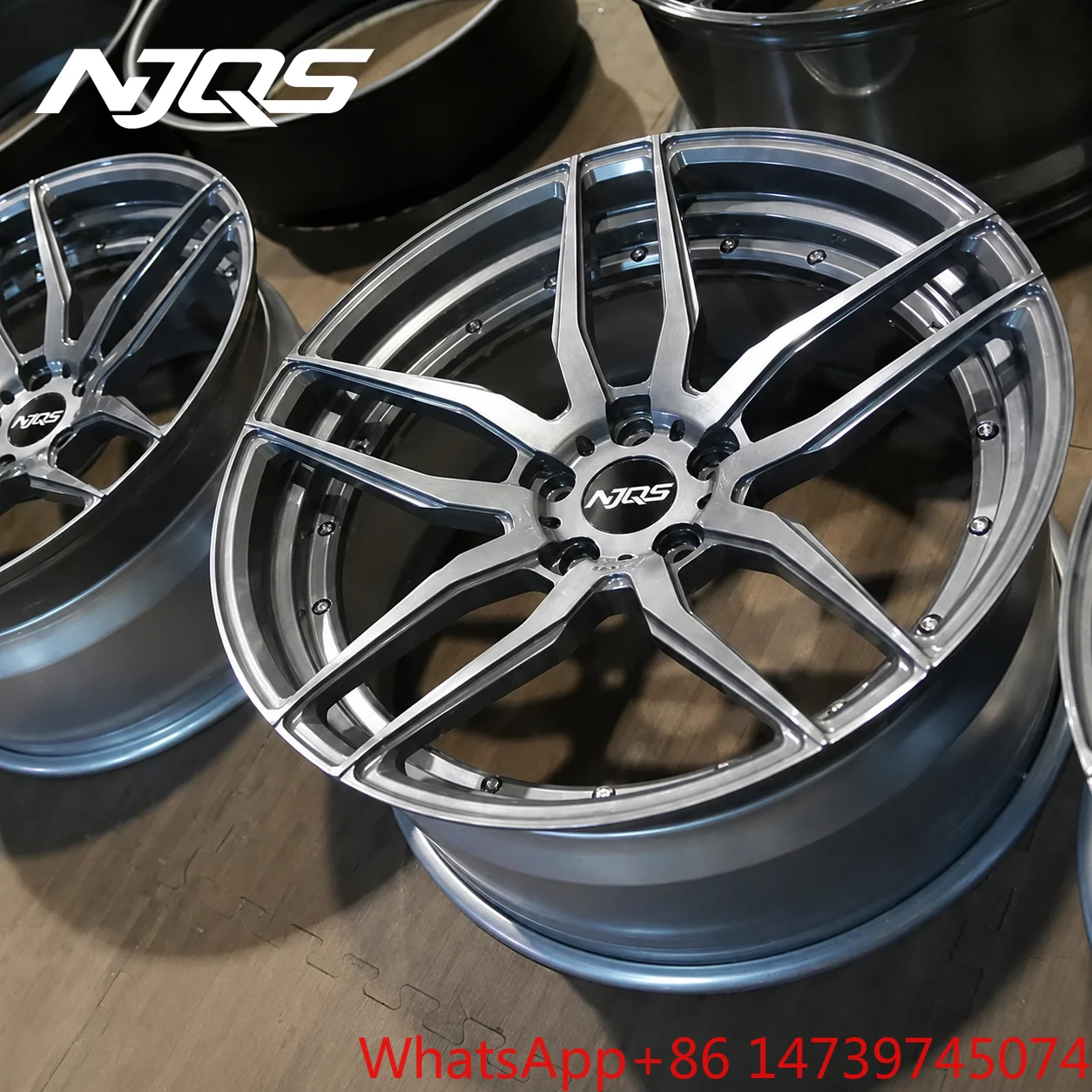 18-20 Inch Multi Spoke 2-Piece Forged Wheels Luxury Sport Alloy Rims For Compact CarsW205,W213,W166,X156,W257