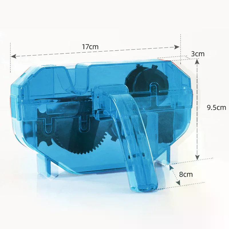 Przenośny czyścik do łańcucha rowerowego, szczotki do roweru, narzędzie do czyszczenia, zestaw do mycia rowerów górskich, akcesoria outdoorowe do czyszczenia łańcuchów.