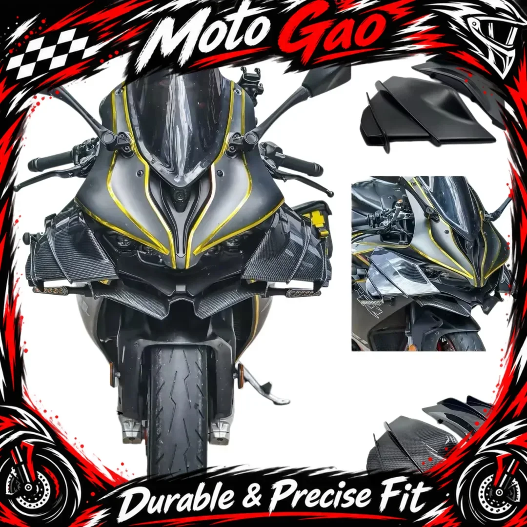 Aerodynamic Side Winglet Fairing Windshield For QJMOTOR SRK 921RR Non‑Destructive Original Hole Installation Mod Parts