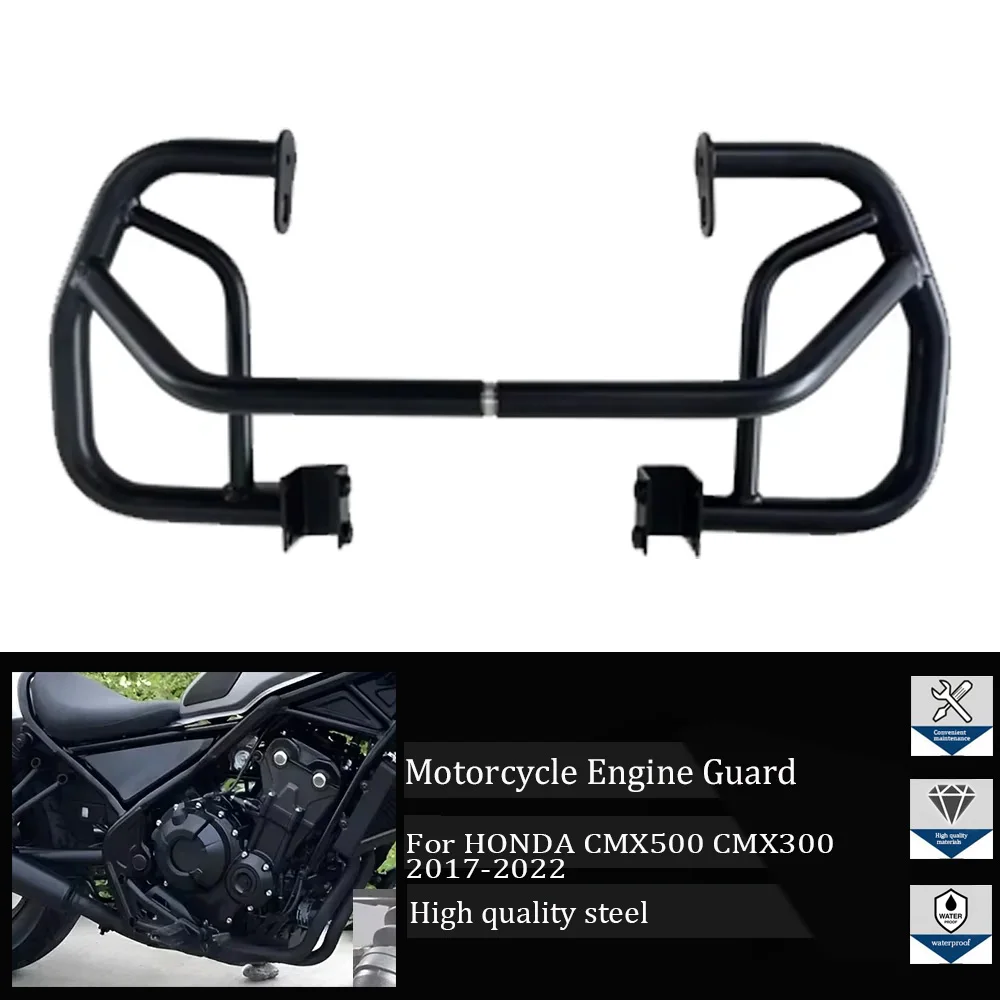 

For HONDA CMX500 CMX 500 CMX300 2017-2022 Motorcycle Accessories Engine Bumper Engine Guard Crash Bar Frame Protector Fit