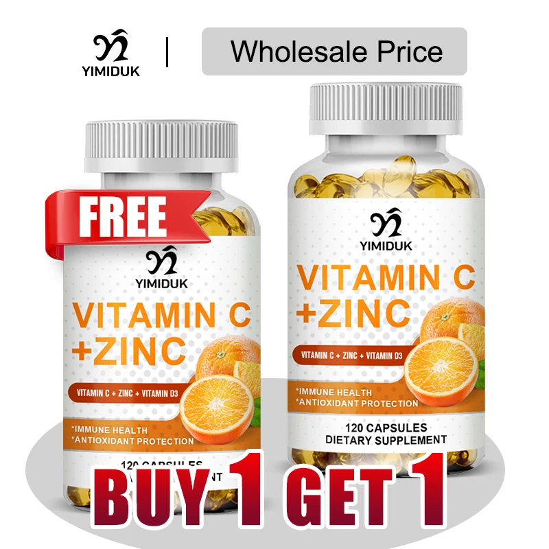 

Купите 1, получите 1 бесплатно! Добавка с витамином С и цинком, для синергетической иммунитета, антиоксиданта и усилителя здоровья кожи, энергии, метаболизма