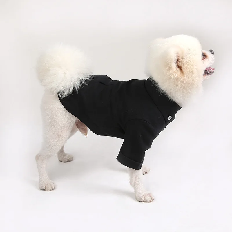 Spring and Autumn Pet Bottoming Shirts Versatile Slim Dog Clothes Boutique Pet Trendy Clothes