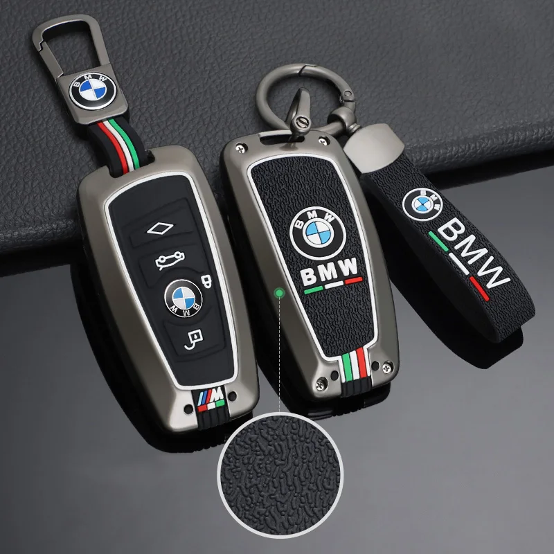 

Zinc Alloy Car Key Case Full Cover For Bmw F20 F30 G20 F31 F34 F10 G30 F11 X3 F25 X4 E60 E87 E90 E38 E45 I3 M3 M4 5 1 3 Series