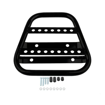 후면 테일 랙 탑 박스 케이스, 여행 가방 캐리어 보드, TRIUMPH STREET SCRAMBLER 900 2016-2022 오토바이 액세서리, 블랙 메탈