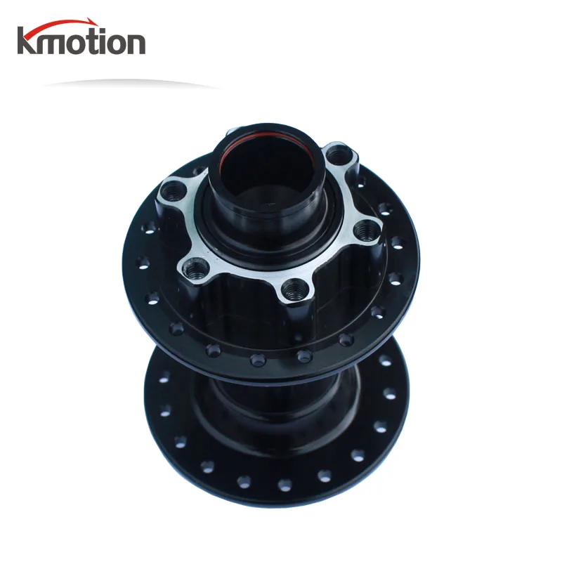 KMOTON E-bike Disc 110 MM 36 Hole 20 MM 2 Bearings Hollow Thru Front Bicycle Hub