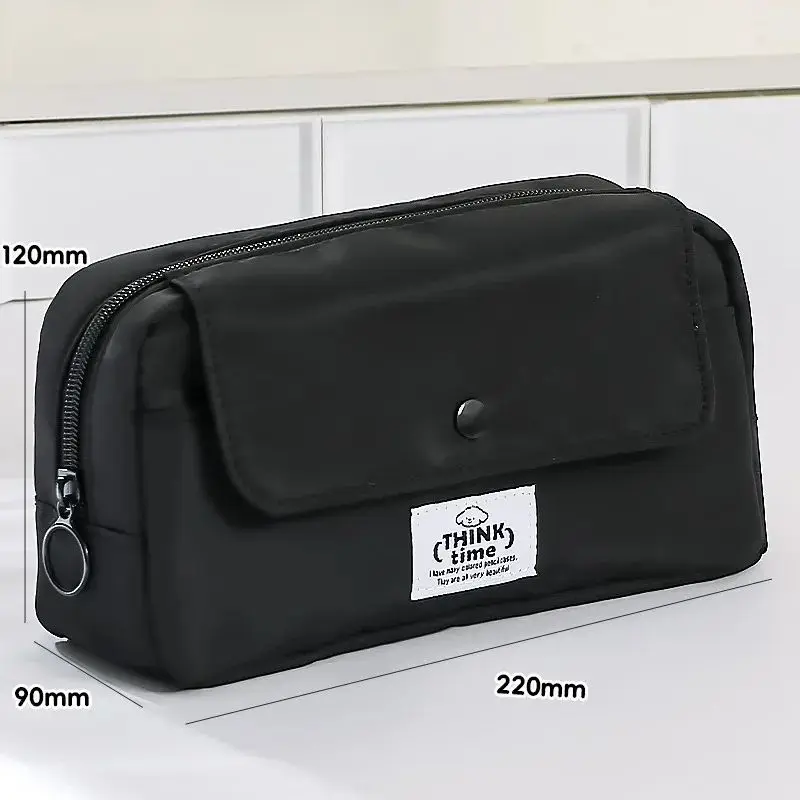 Transparentes Federmäppchen mit großem Fassungsvermögen, multifunktionale Schreibwarentasche, Meirad neues Design, ideal zur Aufbewahrung