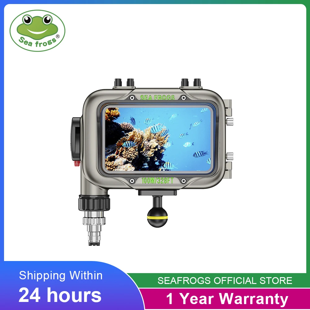 

Seafrogs SHIMBOL-M5 5.5" Professional Underwater Monitor Housing