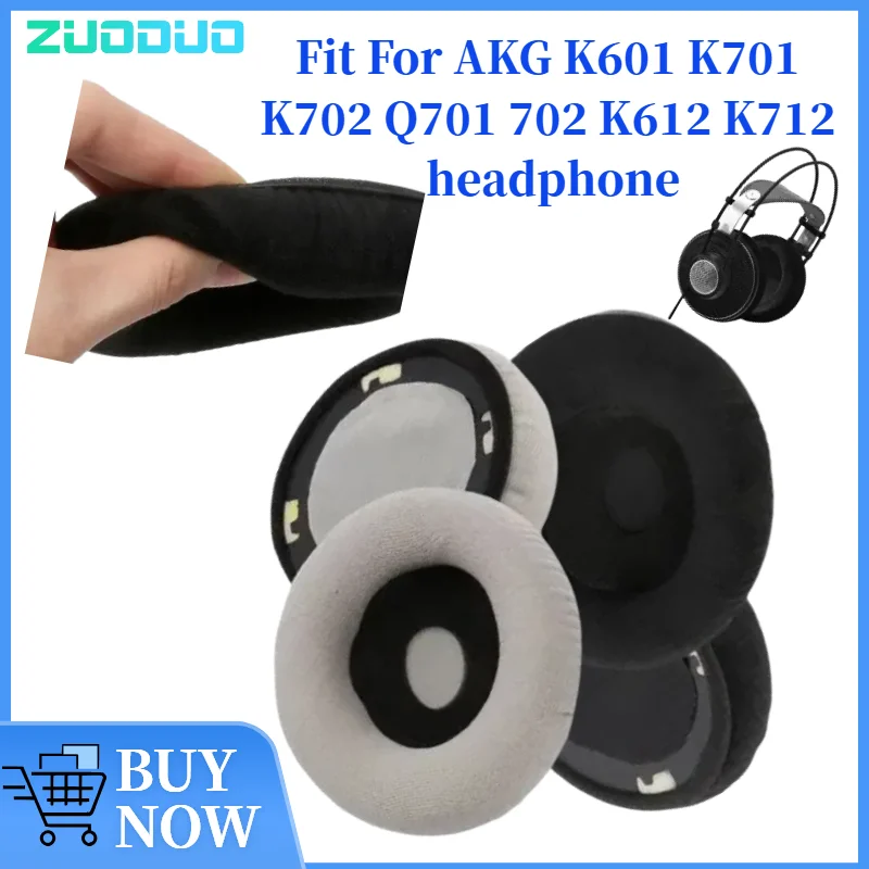 

ZUODUO Replacement Foam Ear Pads Cushions for AKG K601 K701 K702 Q701 702 K612 K712 Headphones Soft Form Earpad High Quality