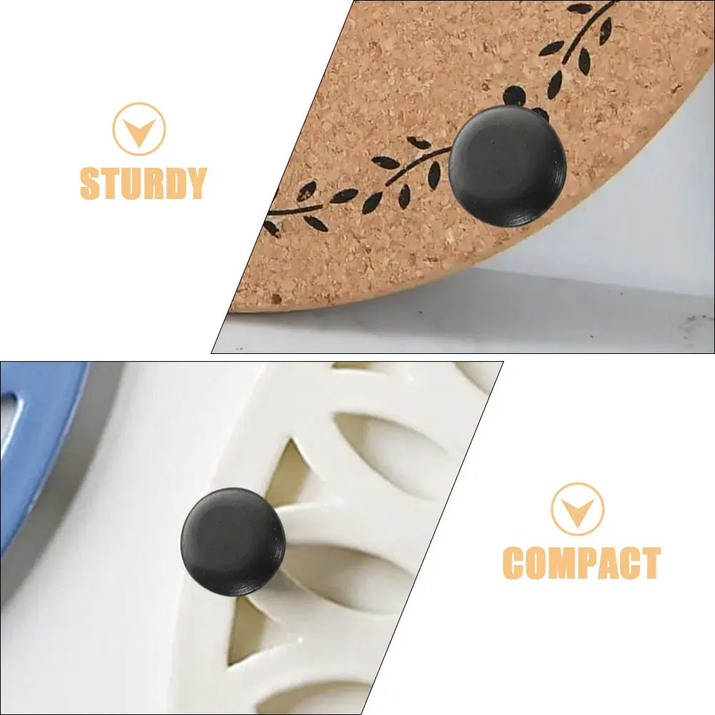 

10Pcs Exquisite Workmanship Rubber Pegs Feet for Furniture Thickened Design Anti-Slip Chair Leg Protectors Rubber Pegs Feet