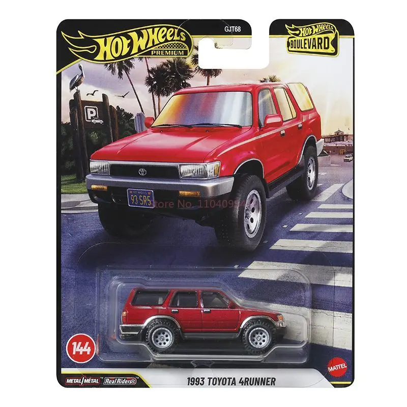 Oryginalny model samochodu Hot Wheels Boulevard 29, skala 1/64, odlewany model BMW NISSAN TOYOTA DODGE z gumowymi oponami i metalowym dnem.