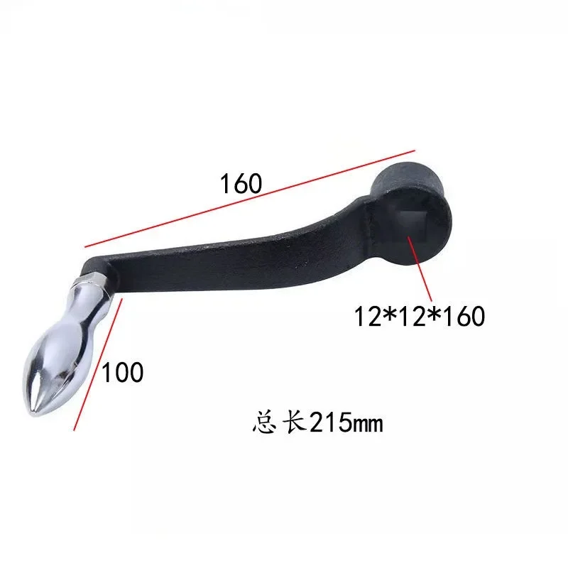 Crank handle,lifting handle, square hole 12*12/14*14mm, Machine tool handle