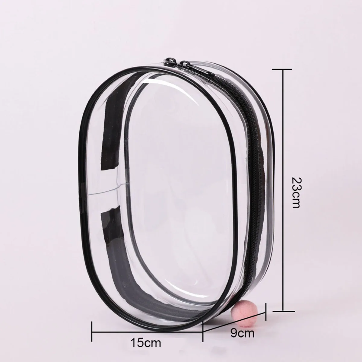 Cubierta protectora gruesa transparente, caja de almacenamiento para muñecas, bonita cubierta de exhibición de peluche para muñecas de fiesta