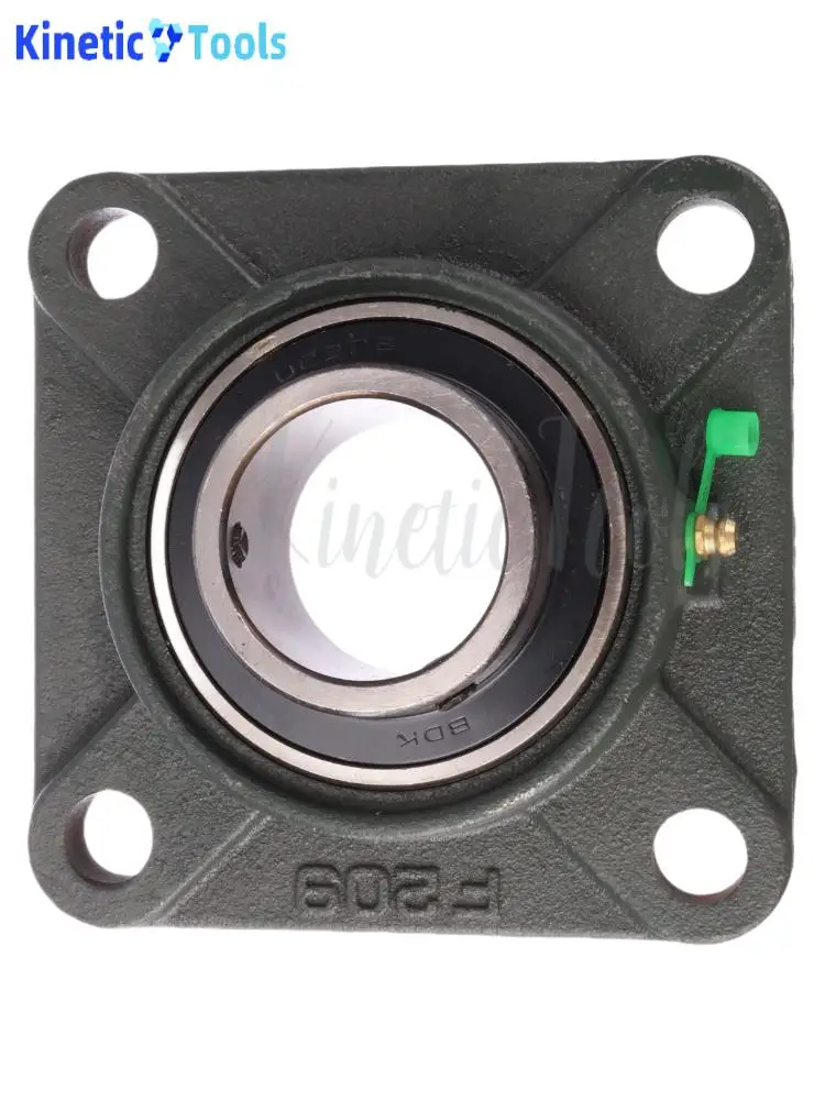 UCF209 플랜지 시트 베어링 45mm 구멍 직경 주철 베어링 유닛 고정 나사 잠금