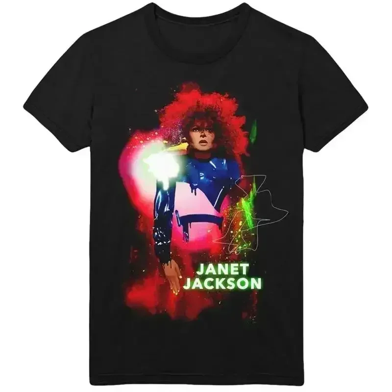 Janet Jackson Metamorphosis Portrait Cotton Black All Size S 5Xl T Shirt