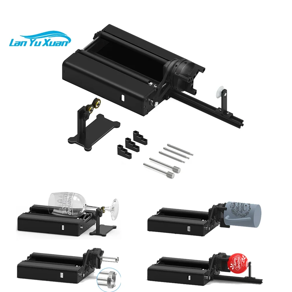 

2025 Customized TWOTREES TR2 Pro Y-axis Rotary Chuck Laser Self Level Roller Module Kit Attachment for Laser Engraver