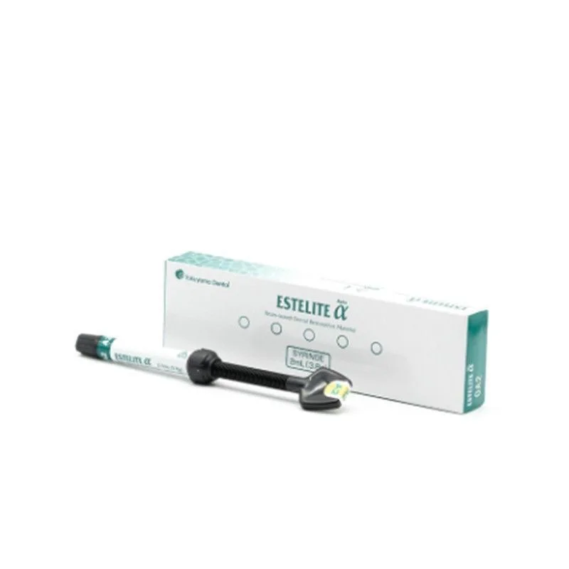 

Dental Light Curing Composite Material Nano Filling Restoration Resin 3.8g/Syringe Tokuyama Resin ESTELITEResin Material