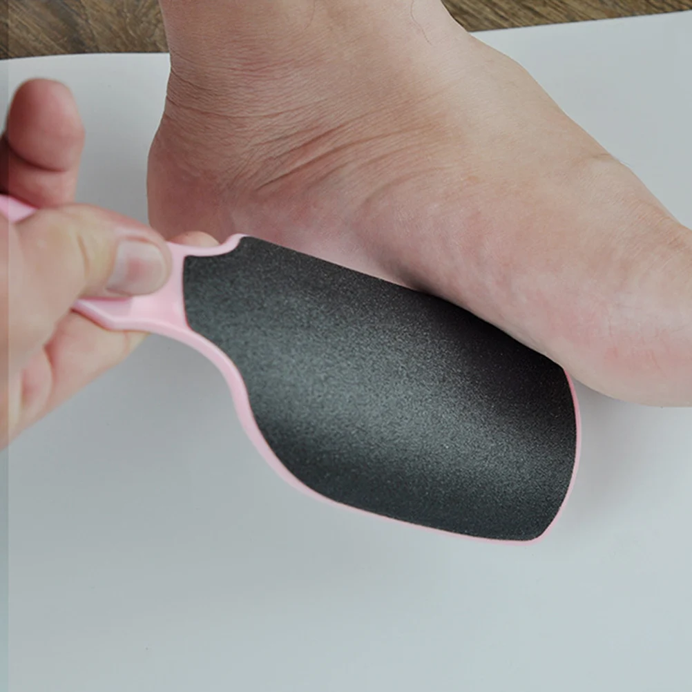 

2Pcs Foot File Double-Sided Callus Remover Pedicure Tool Dead Skin Remover Ergonomic Handle Long-Lasting Comfortable Use