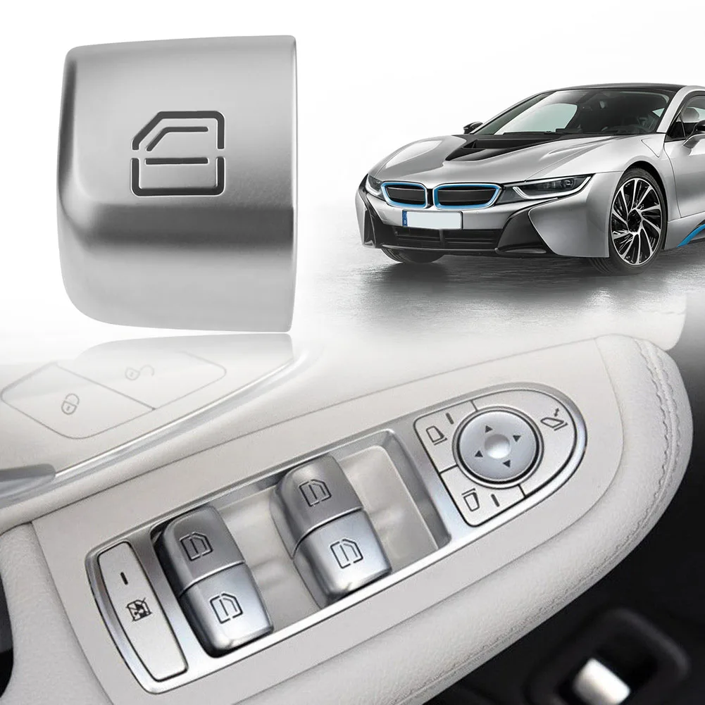 Master Window Switch Repair Button Cover Windows Glass Lift Control Switch Button Cap for Mercedes C Class W205 GLC 2015