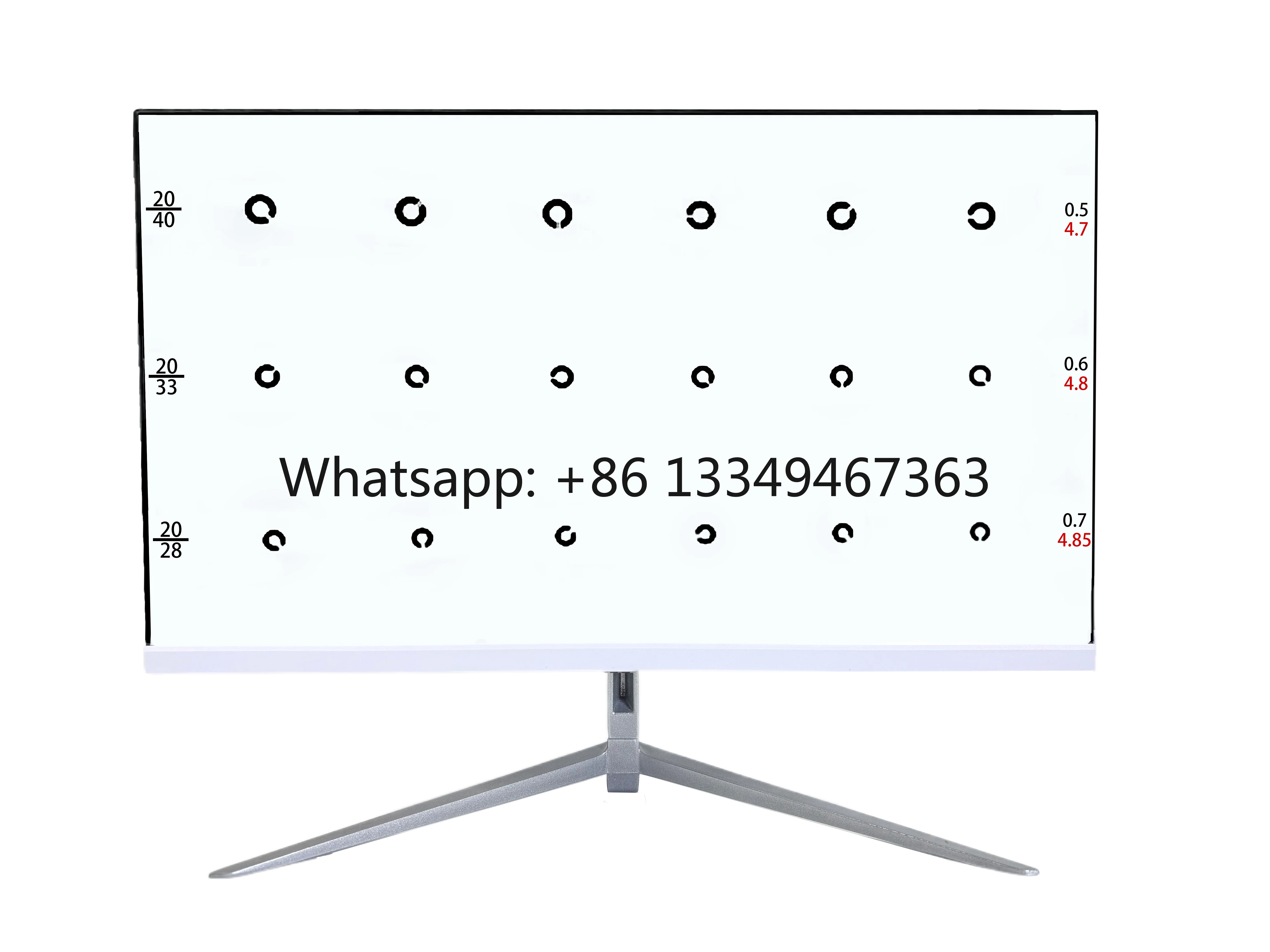 Optical Chart Projector 21.5 Inches Chart Hot Selling LCD Chart