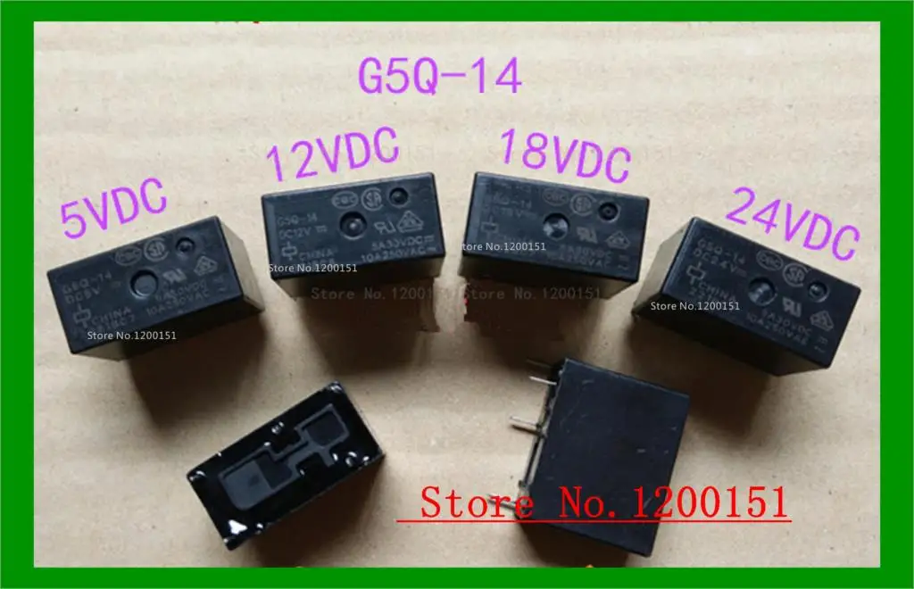 10Pcs/Lot G5Q-14 5V…