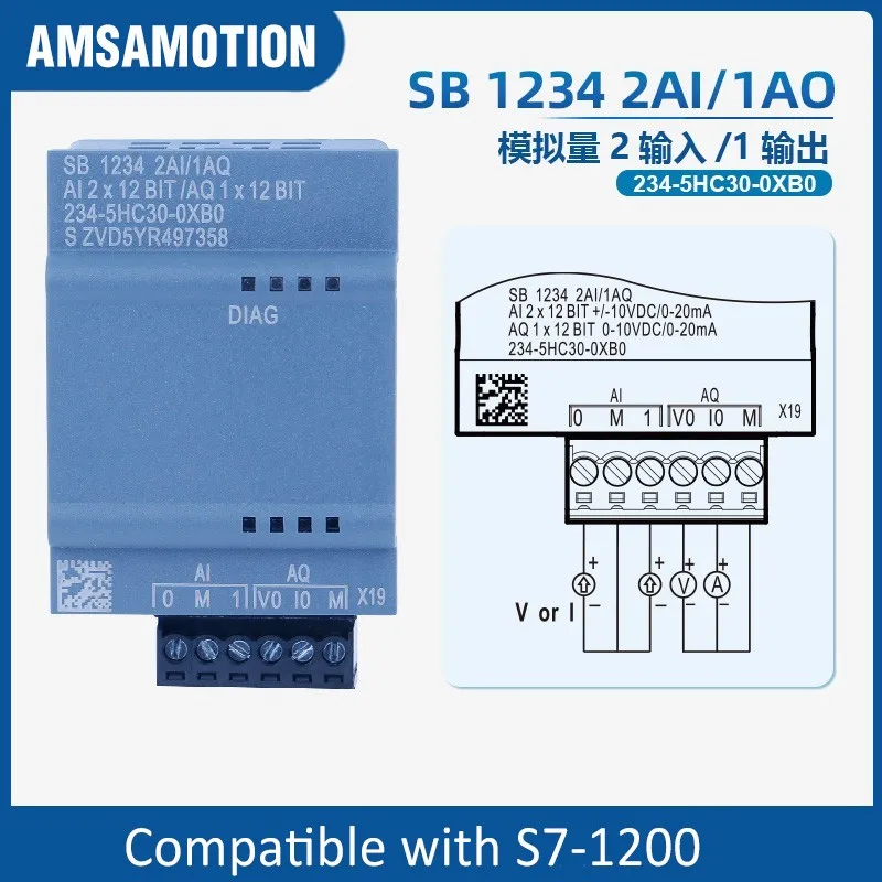 Signaalbord CB1241 Geschikt voor Siemens S7-1200 CPU 1214 RS485-communicatie 241-1CH30-1XB0 234-5HD30-0XB0 222-1BD30
