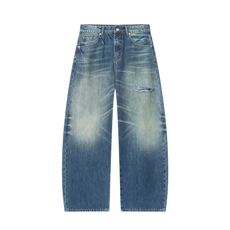 Autumn New Niche Versatile Loose Retro Commuter Temperament Jeans
