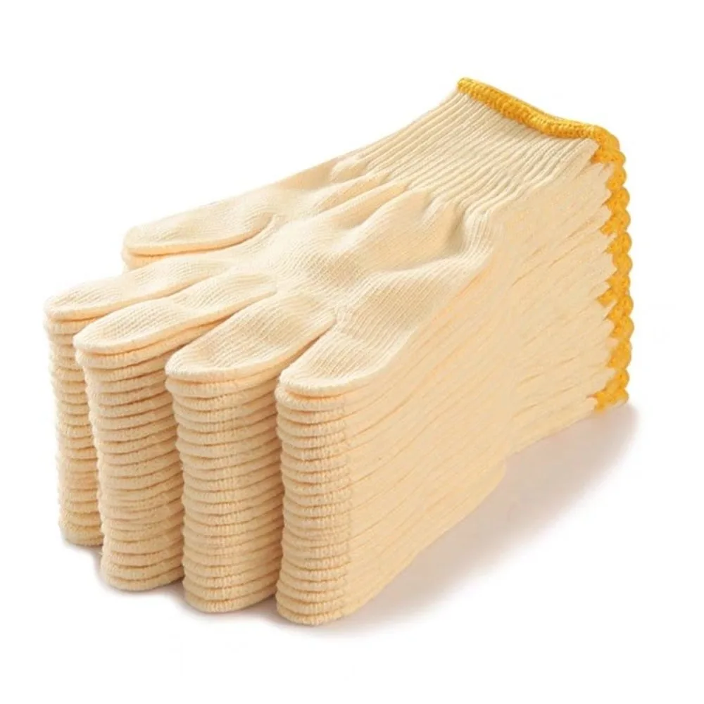 

Cotton Work Gloves, Thickened, Wear-resistant, Durable, Non-slip, Protective for Work Sites, Auto Repair and Maintenance.