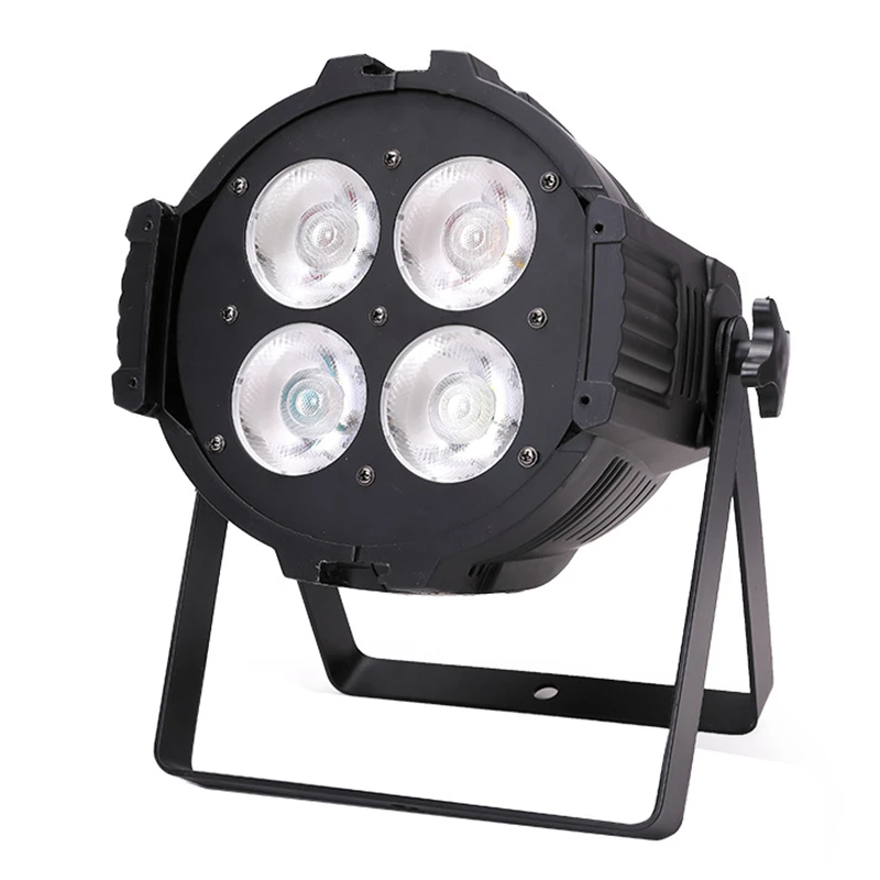4x50W Warm White & Cool White COB LED Par light wedding club bar party dmx512 LED wash light Stage spot light event show