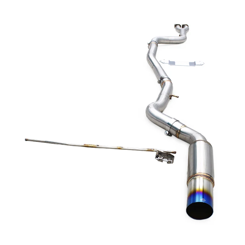 Custom Catback Muffler Single Outlet For BMW M2 Competition/M2C 3.0T F87 S55 2018-2023 SUS304 Pipes Sport Exhaust Flow System