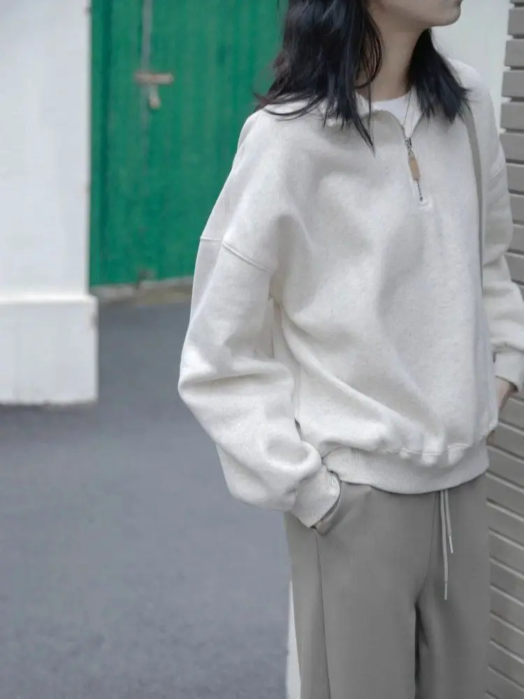 

Новые толстовки с капюшоном, женские толстовки для поездок на работу, нежная текстура, устойчивая к таблеткам, легкий уход, подходит для многослойного материала