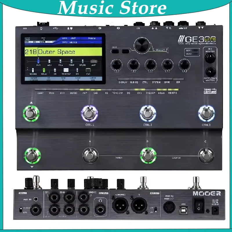 108AMP/164FX Neural Matrix Synth Engine 24bit Bloodline 30min Rec Armor Musical Instrument