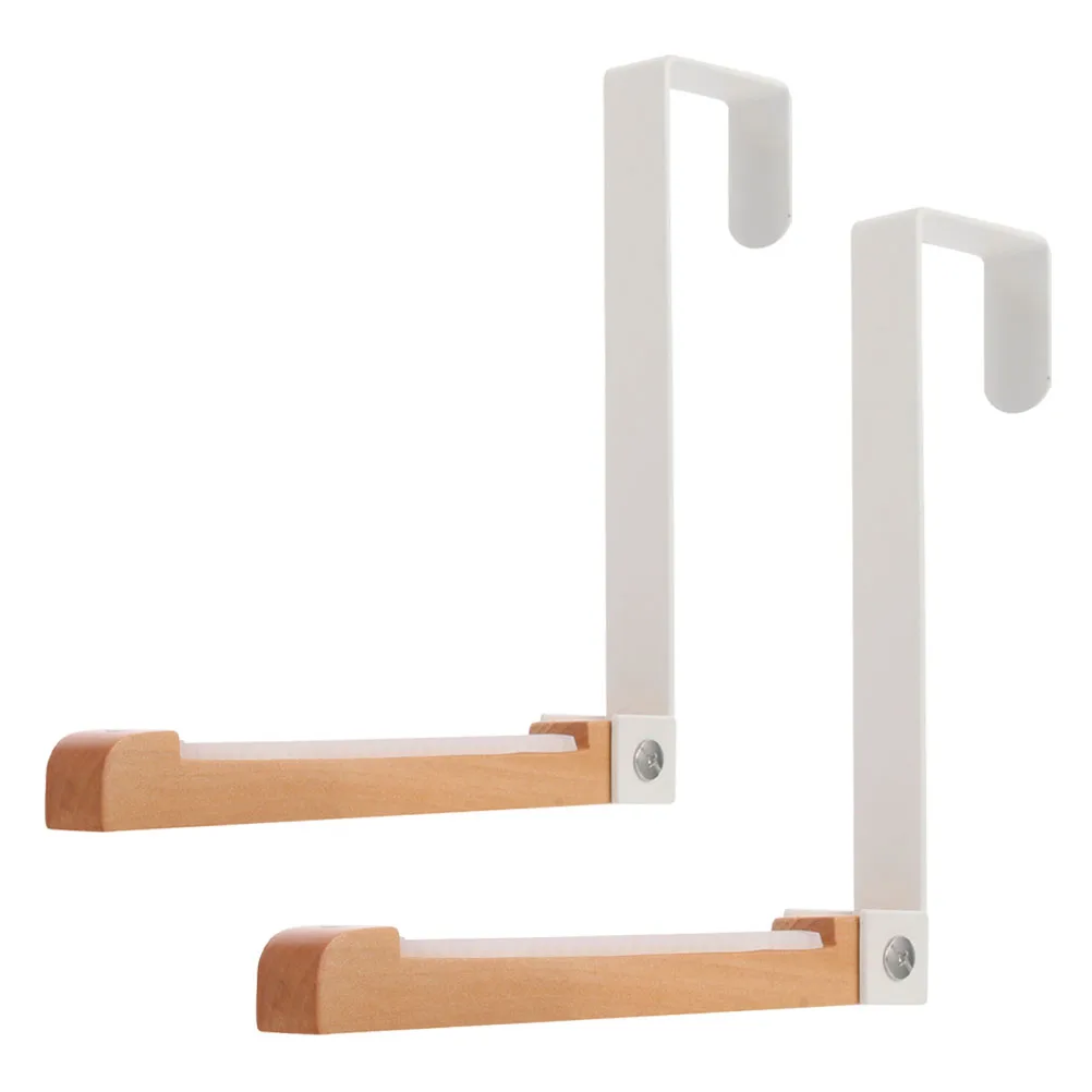

2 Pcs Door Hook Hooks Closet Organizer Lotus Tree Purses Hanger Clothes Hangers