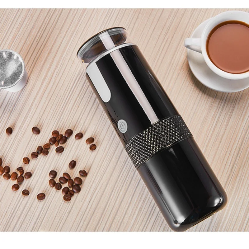 

Automatic Portable Coffee Machine 160ml Cordless Rechargeable Coffee Maker For Camping Hiking Driving Home