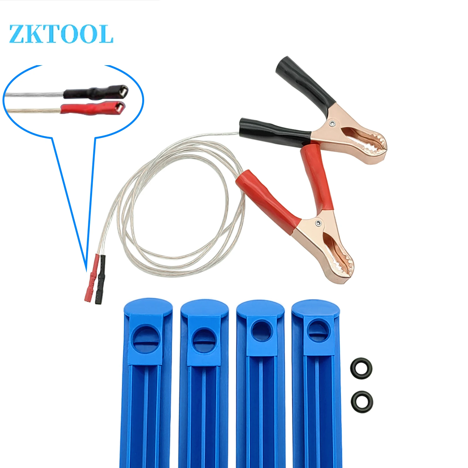 Upgraded Fuel Injector Tester & DIY Cleaning Tool - Test Two Injectors Simultaneously 8 Pulse Power Drive Mode