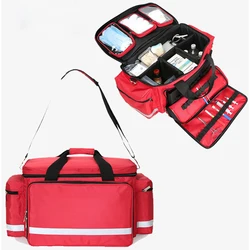 Professional First Aid Kit Large Capacity Medical Supplies Storage Bag Sports Travel Rescue Field Emergency Kit Doctor Visit Kit