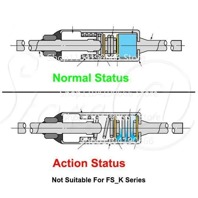 5x /Lot SF188E SEFUSE Cutoffs Thermal Fuse 192°C 10A 250V Part For Rice Cooker
